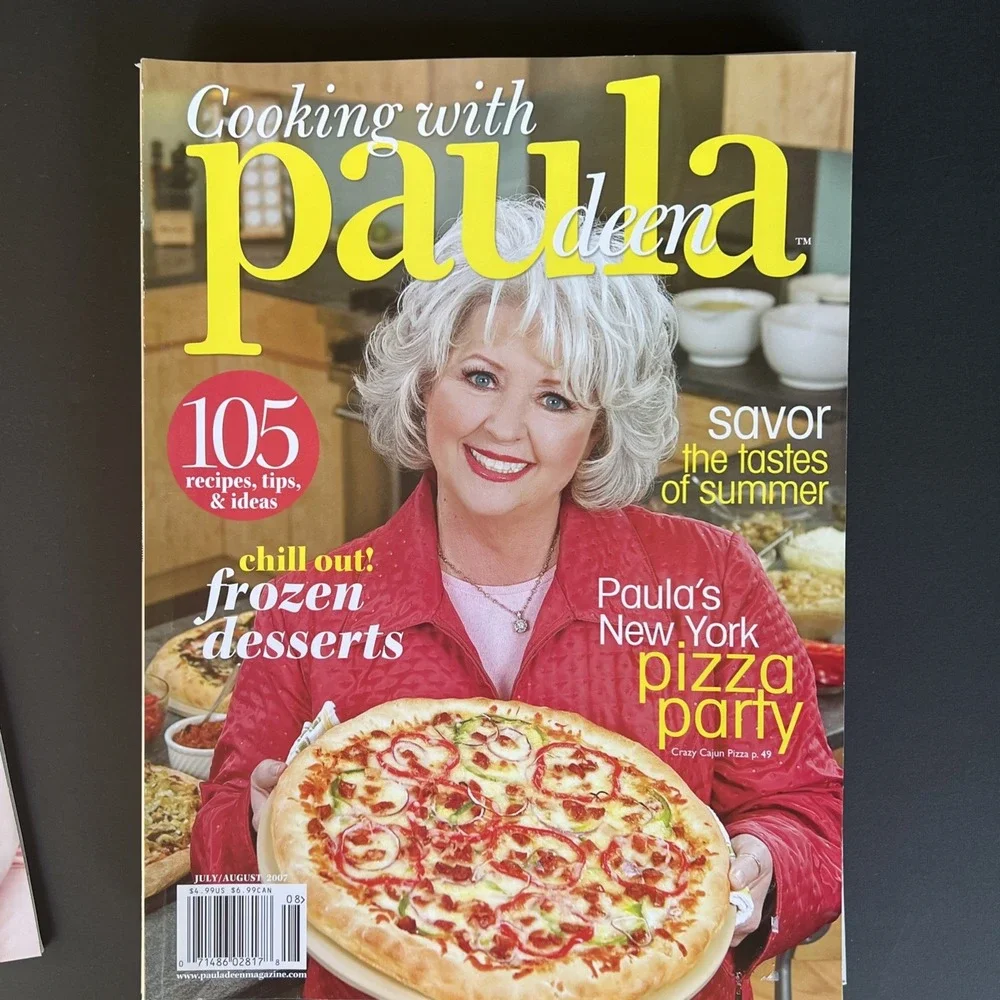 COOKING WITH PAULA DEEN Magazines Set x9 Back Issues 2006-2011 Recipes